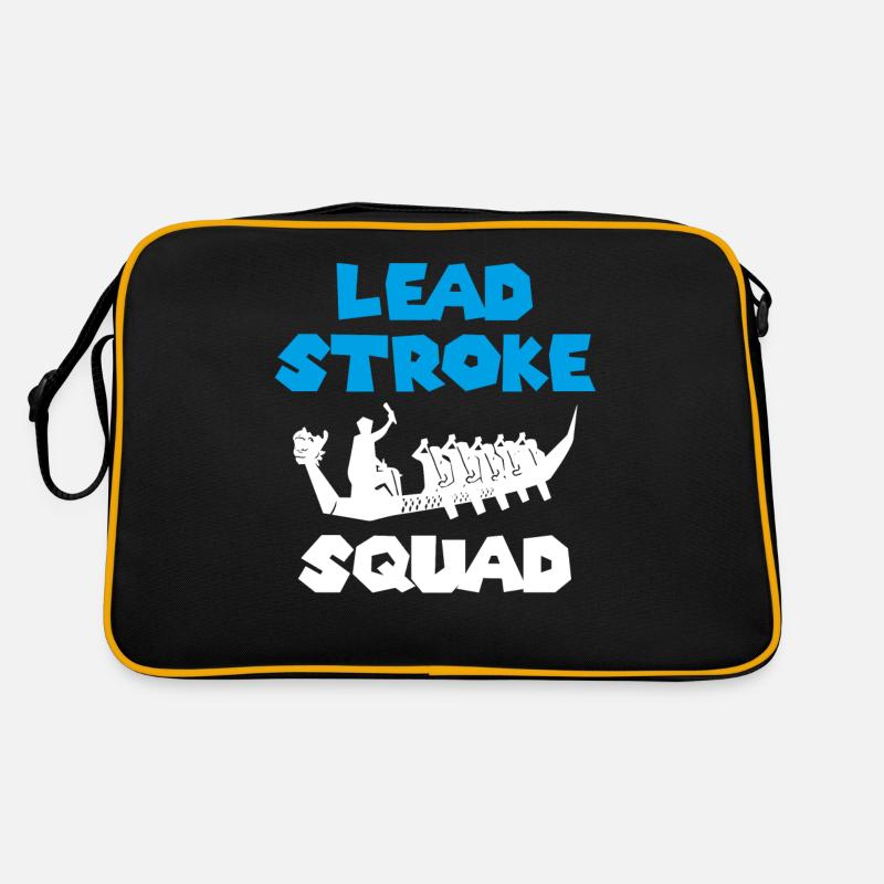 Drachenbootrennen, Drachenboote, Bleischlag Retro Tasche