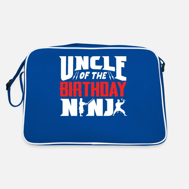 Geburtstag Der Ninja, Ninja, Retro Tasche