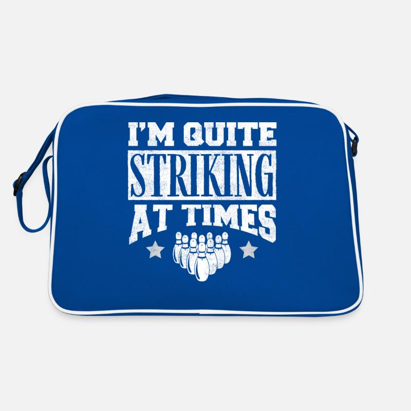 Bowling-Spieler-Geschenk, Bowler Retro Tasche