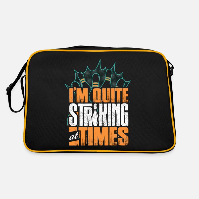 Bowling Player Gift, Bowler Retro Bag