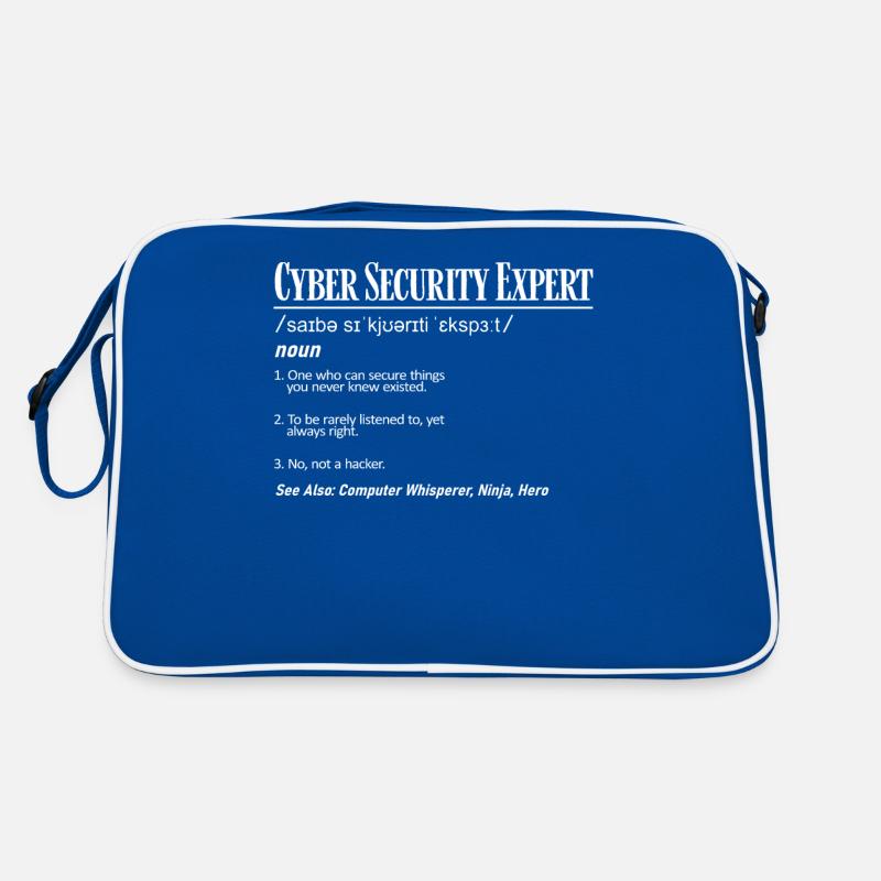 Cybersecurity Expert Retro Bag