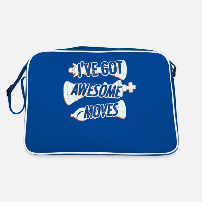 chess, chess player, chess quote Retro Bag