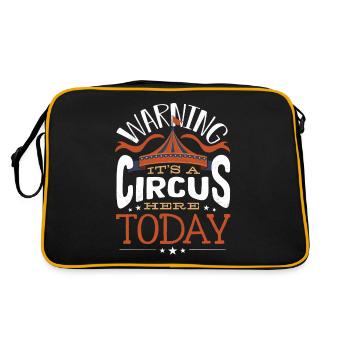 Children's party with circus themes - Retro Bag - black/gold - Back