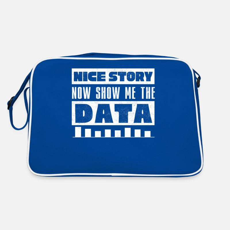 Datenanalyst, Dateningenieur Retro Tasche