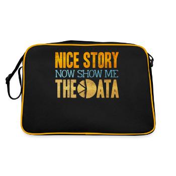 Data Analyst, Data Engineer - Retro Bag - black/gold - Back