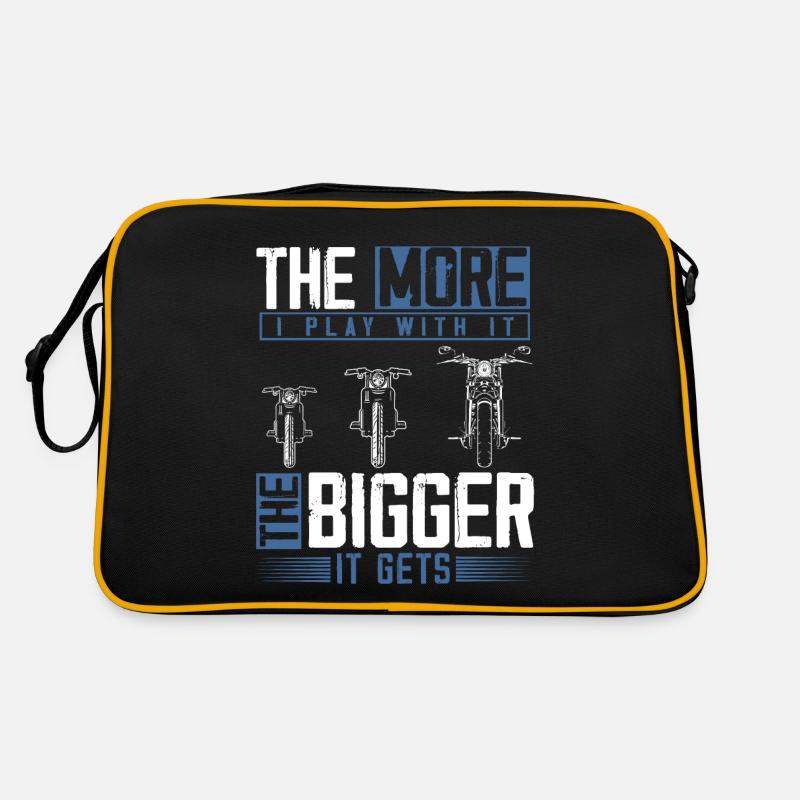 Motorcycle lovers, motorcycles, motorcycles Retro Bag