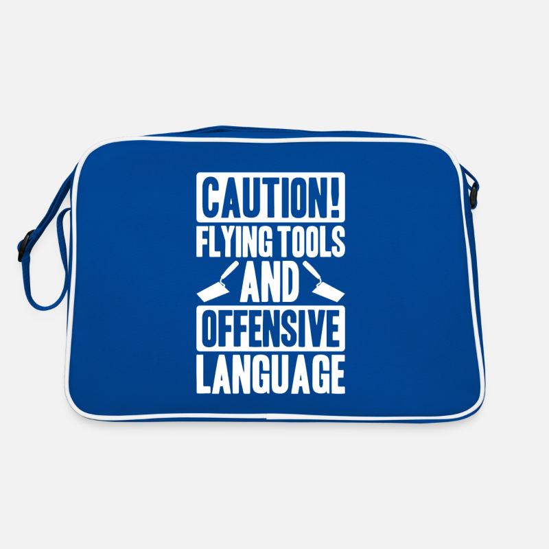Master Masonry Masonry Bricklayer Mason Retro Bag