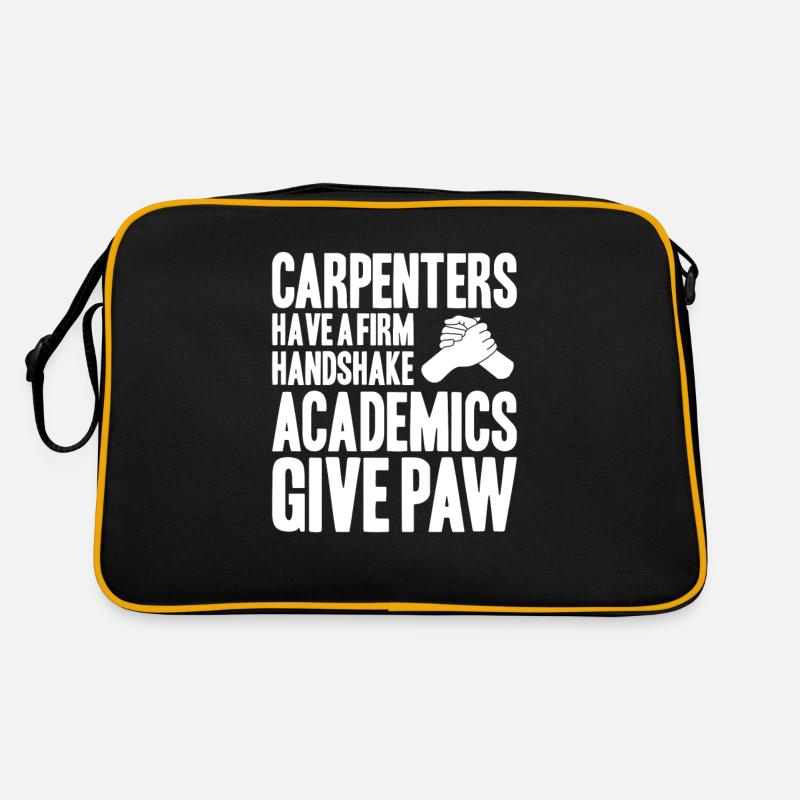 Zimmerer Zimmermann Zimmerei Carpenter Carpentry Retro Bag