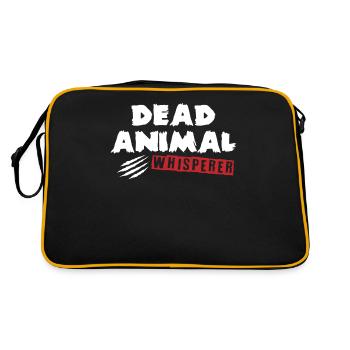 Taxidermie, Taxidermiste, Conservation des animaux - Sac Retro - noir/or - Dos