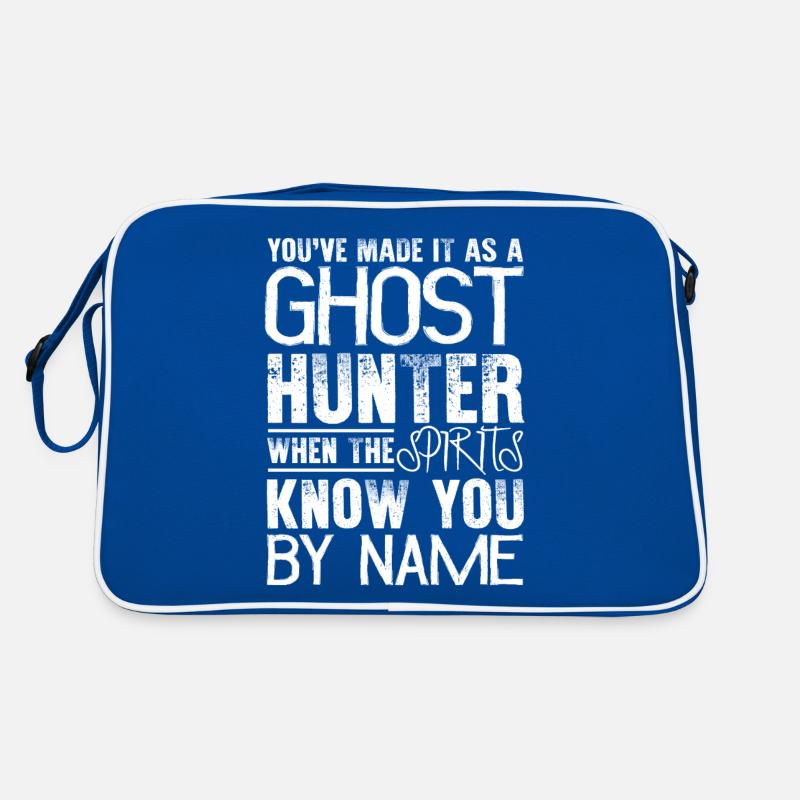 Ghost Hunter, EMF meter, thermal camera Retro Bag