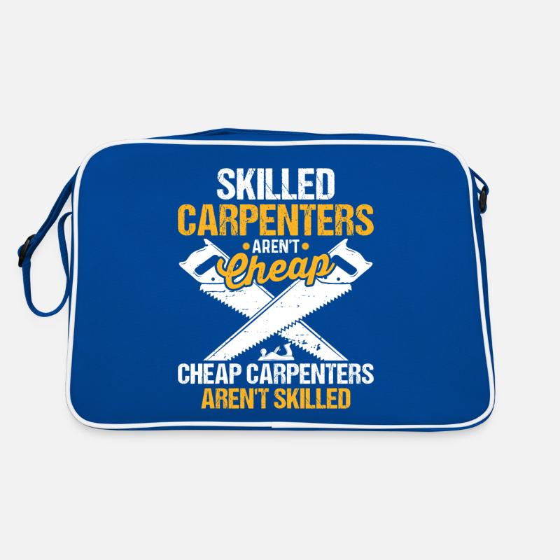 Carpenter, Woodworker Gift Retro Bag