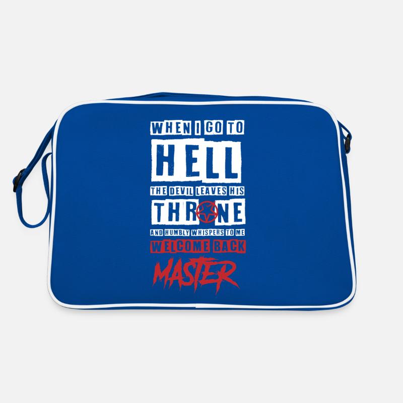 Hell and Master, Funny Retro Bag