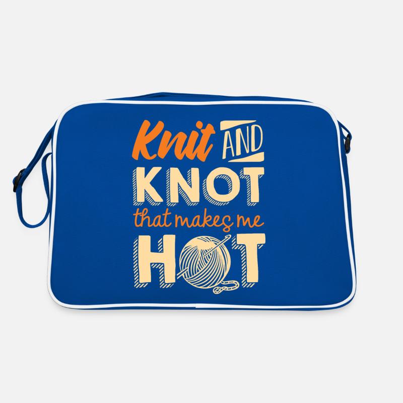 Stricken, Häkeln, Nähen, Garn, Häkeln, Strickerin Retro Tasche