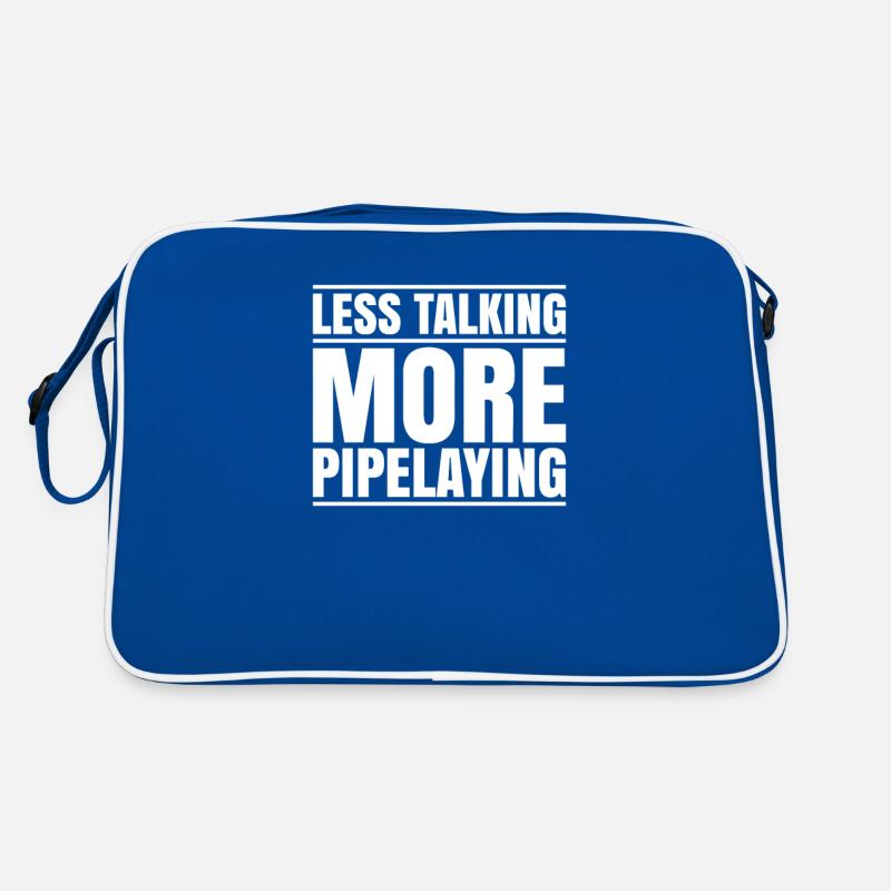 Constructeur de pipelines Construction de pipelines Pipelayer Sac Retro