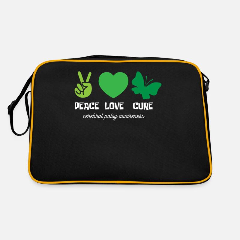 Hebral palsy, cerebral palsy consciousness Retro Bag