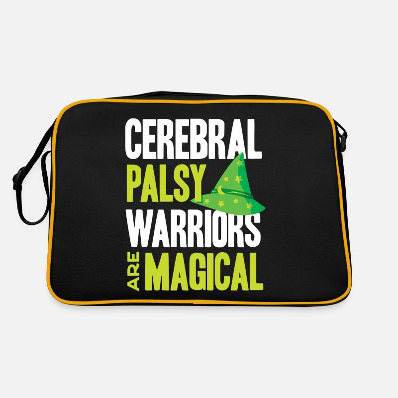 Hebral palsy, cerebral palsy consciousness Retro Bag