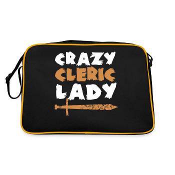Larp, live-action role-playing game - Retro Bag - black/gold - Back