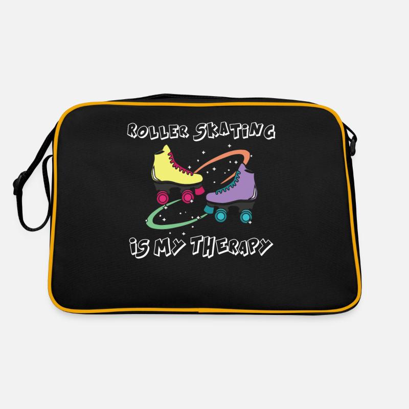Rollschuhlaufen Retro Tasche