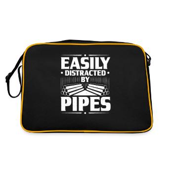 Pipeline Constructor Pipeline Construction Pipelayer - Retro Bag - black/gold - Back
