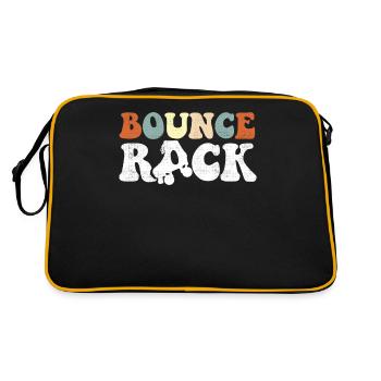 Patinage, roller - Sac Retro - noir/or - Dos