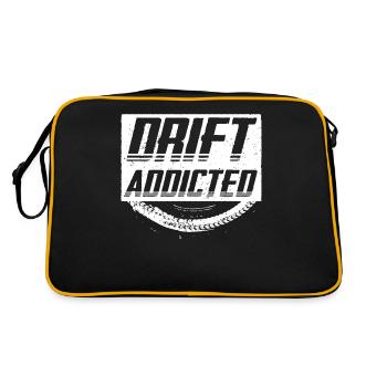 Dérive, Type de voiture, Amoureux des voitures, Tuning de voiture - Sac Retro - noir/or - Dos