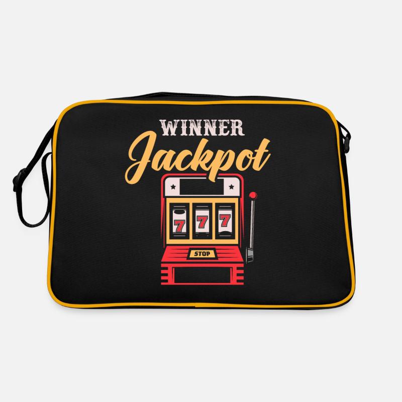 Machine à sous, Jeux d’argent, Machine à sous Sac Retro