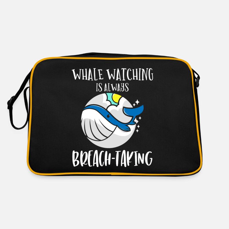 Observation des baleines, biologie marine, sciences de la mer Sac Retro