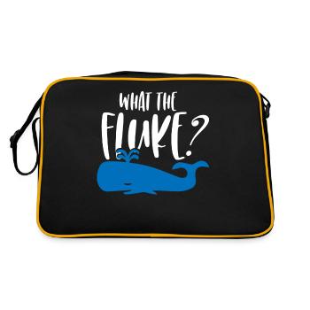 Observation des baleines, biologie marine, sciences de la mer - Sac Retro - noir/or - Dos