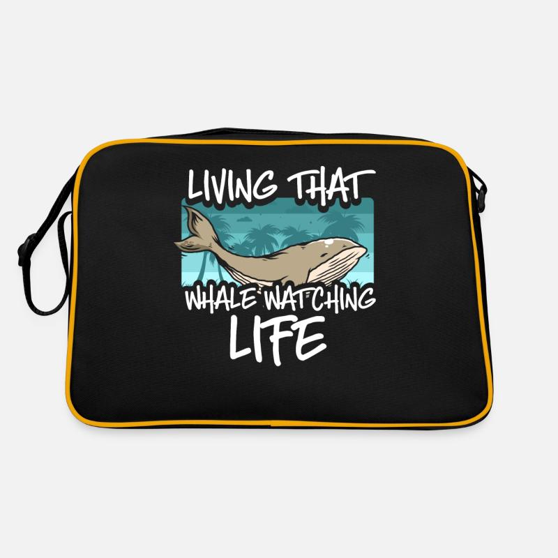 Observation des baleines, biologie marine, sciences de la mer Sac Retro