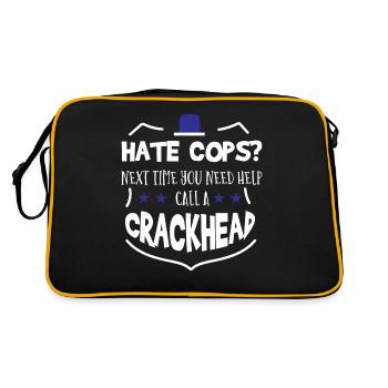 Police officer uniform costume - Retro Bag - black/gold - Back