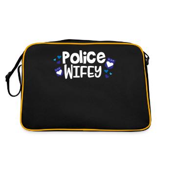 Police officer uniform costume - Retro Bag - black/gold - Back