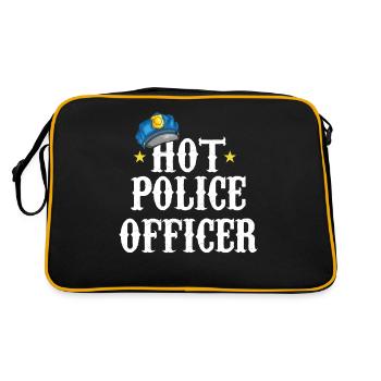 Police officer uniform costume - Retro Bag - black/gold - Back