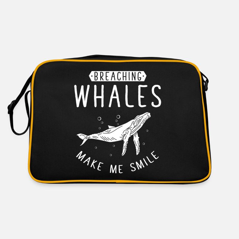 Baleines, baleines, observation des baleines, observation des baleines Sac Retro