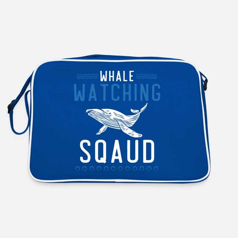 Baleines, baleines, observation des baleines, observation des baleines Sac Retro