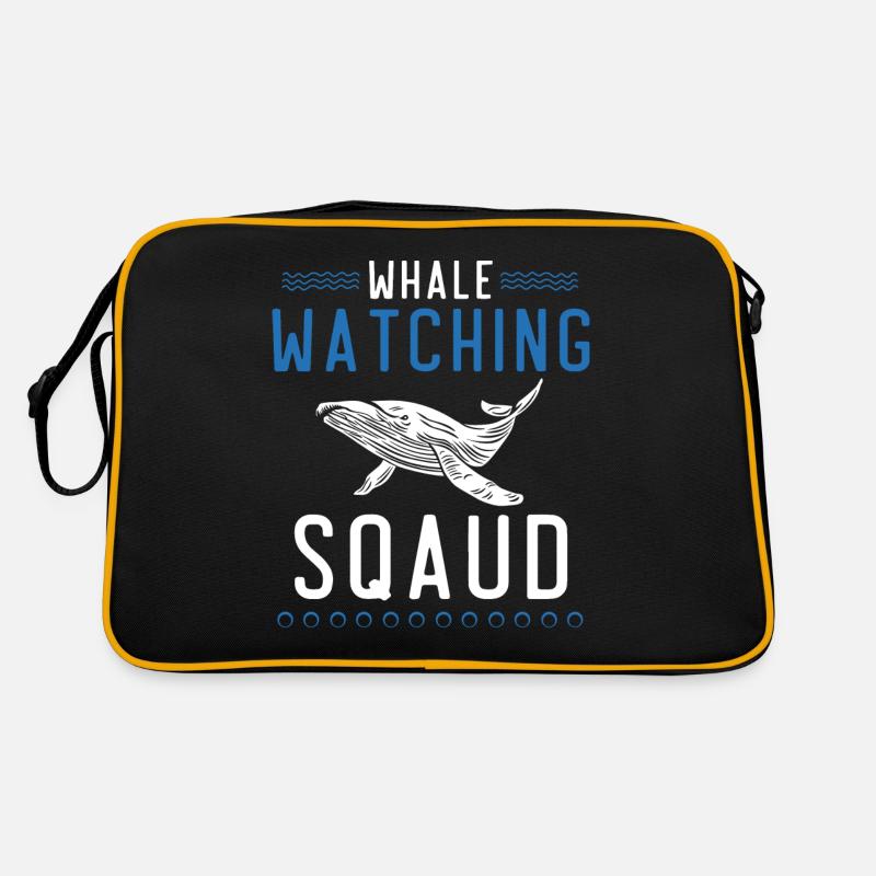 Baleines, baleines, observation des baleines, observation des baleines Sac Retro