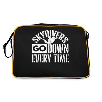 Skydiving, Skydiving - Retro Bag - black/gold - Back