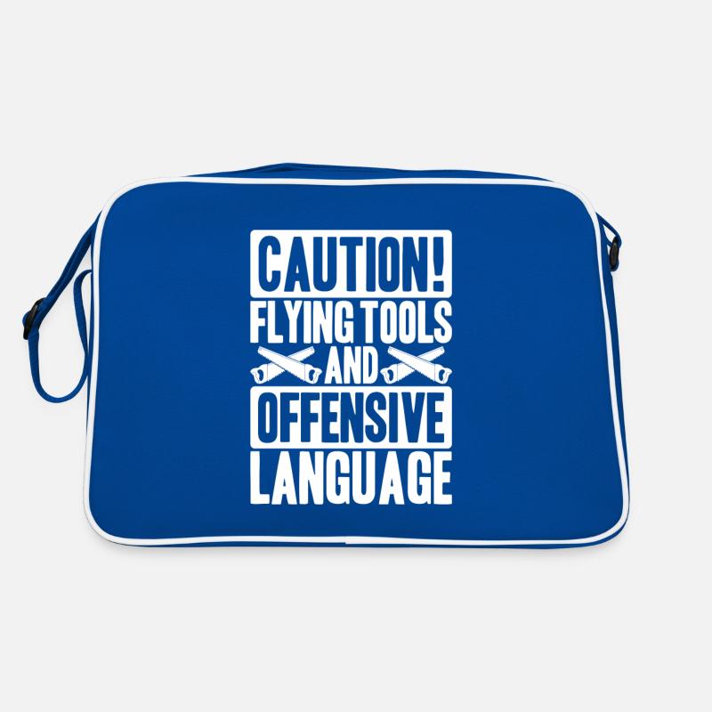 Zimmerer Zimmermann Zimmerei Carpenter Carpentry Retro Tasche