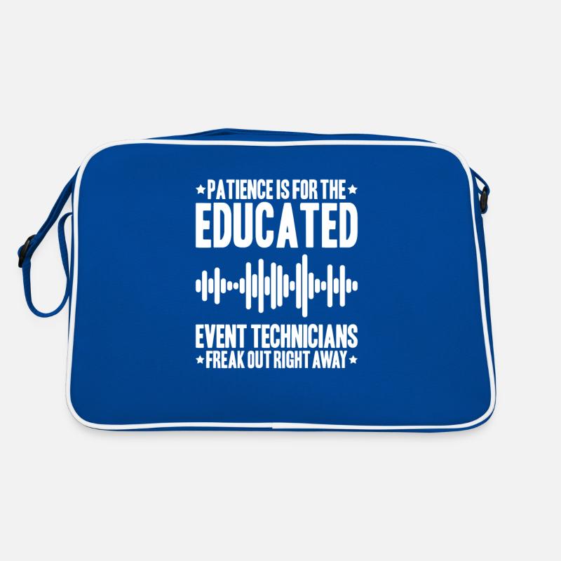 Veranstaltungstechniker Event Technician Retro Tasche