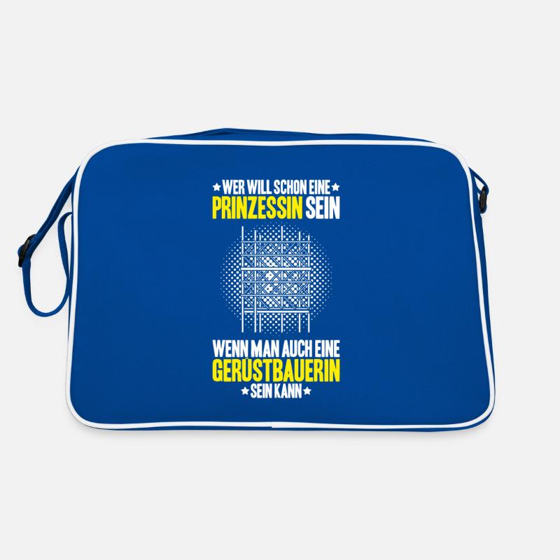 Gerüstbauer Gerüstbau Gerüstmonteur Scaffolder Retro Tasche