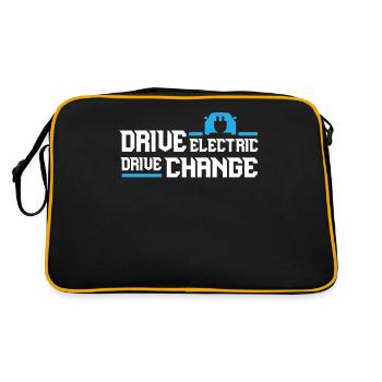 Énergie renouvelable - Sac Retro - noir/or - Dos