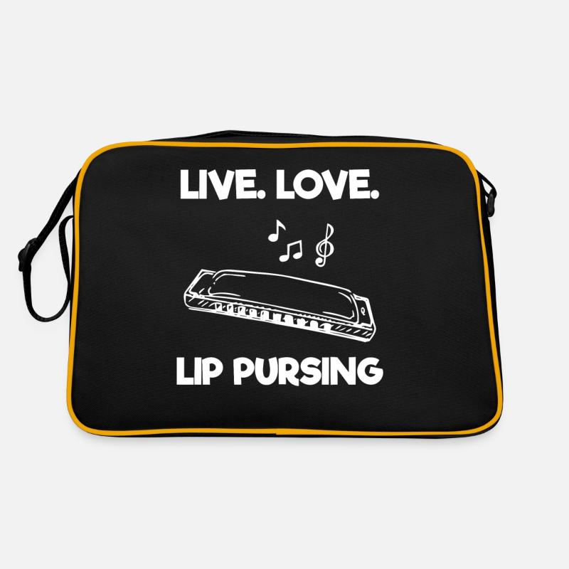 Harmoniciste, Musique d’harmonica Sac Retro