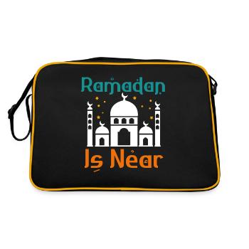 Ramadan, cadeaux du Ramadan, fêtes musulmanes - Sac Retro - noir/or - Dos