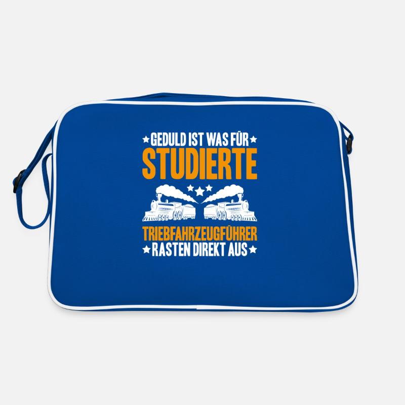 Triebfahrzeugführer Lokführer Train Driver Retro Tasche