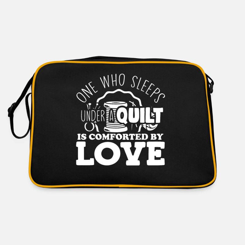 Quilting, knitting, sewing, quilting Retro Bag
