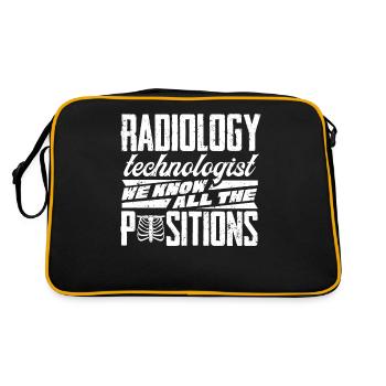 Radiologue, radiologue - Sac Retro - noir/or - Dos