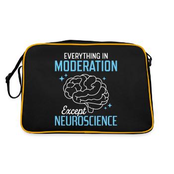Neuroscience - Retro Bag - black/gold - Back