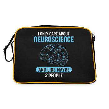 Neuroscience - Retro Bag - black/gold - Back