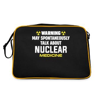 NUC Med Squad, Médecine nucléaire - Sac Retro - noir/or - Dos