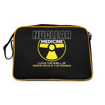 NUC Med Squad, Médecine nucléaire - Sac Retro - noir/or - Dos