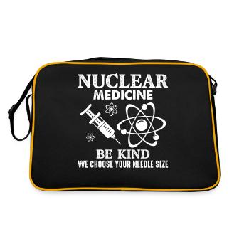 NUC Med Squad, Médecine nucléaire - Sac Retro - noir/or - Dos